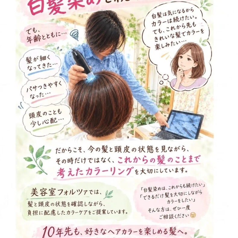 画像15065：白髪染め、これからも楽しみたいですよね？